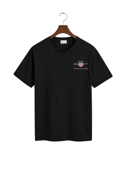 Gant | Herren T-Shirt mit gesticktem Archiv-Schild - Image 4