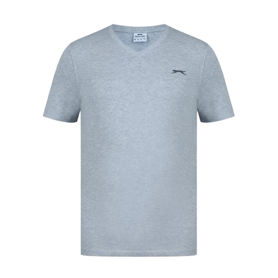 Slazenger - T-Shirt für Herren, Baumwolle (Grau meliert) - Image 1
