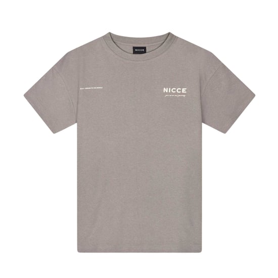 Nicce - T-Shirt für Herren, Rundhalsausschnitt, Übergroß (Grau) - Image 1