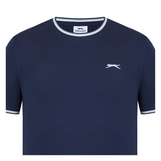 Slazenger - T-Shirt für Herren, Baumwolle (Marine) - Image 4