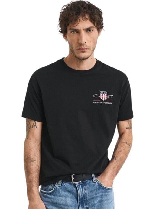 Gant | 2er Pack Herren T-Shirt mit gesticktem Archiv-Schild - Image 2