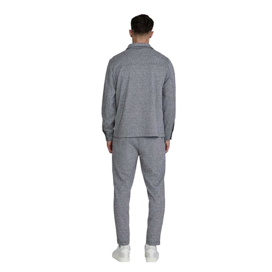 SikSilk - Hemdjacke für Herren (Grau) - Image 2