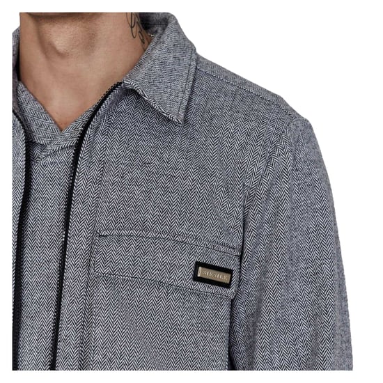 SikSilk - Hemdjacke für Herren (Grau) - Image 4