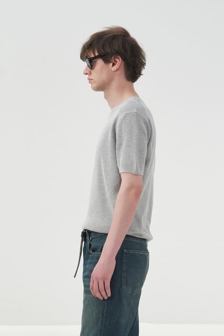 Herren Baumwoll Rundhals T-Shirt - Image 3