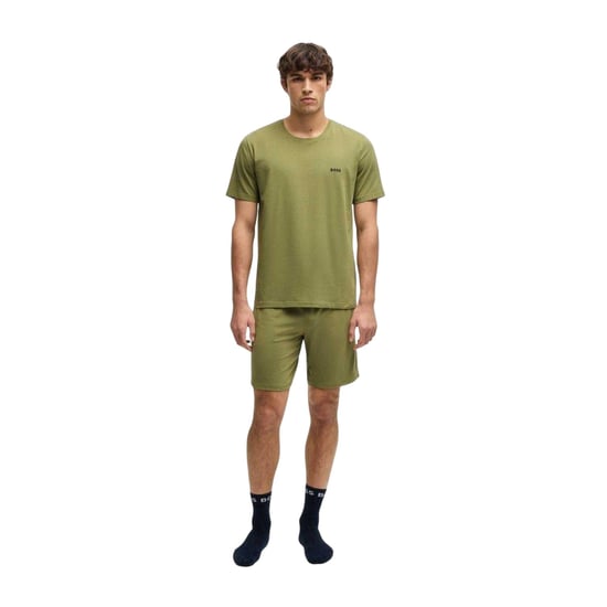 Boss - "Mixmatch" T-Shirt für Herren, Rundhalsausschnitt, kurzärmlig (Grün) - Image 4