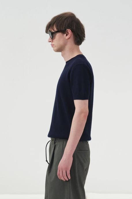 Herren Baumwolle Rundhals T-Shirt - Image 3