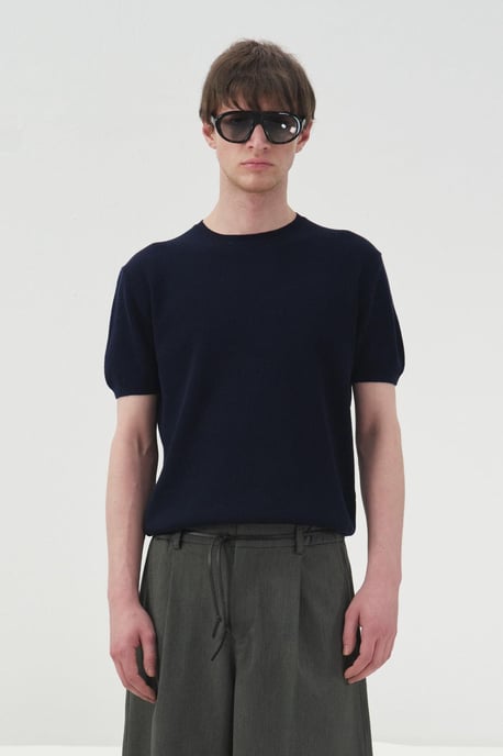 Herren Baumwolle Rundhals T-Shirt - Image 4