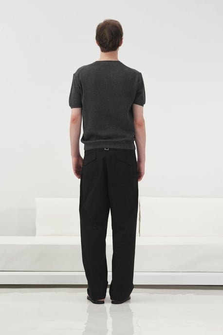 Herren Baumwoll Rundhals T-Shirt - Image 3