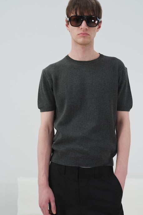 Herren Baumwoll Rundhals T-Shirt - Image 4