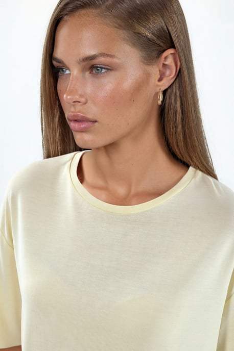 Lockere Passform Crew-Neck T-Shirt - Image 4