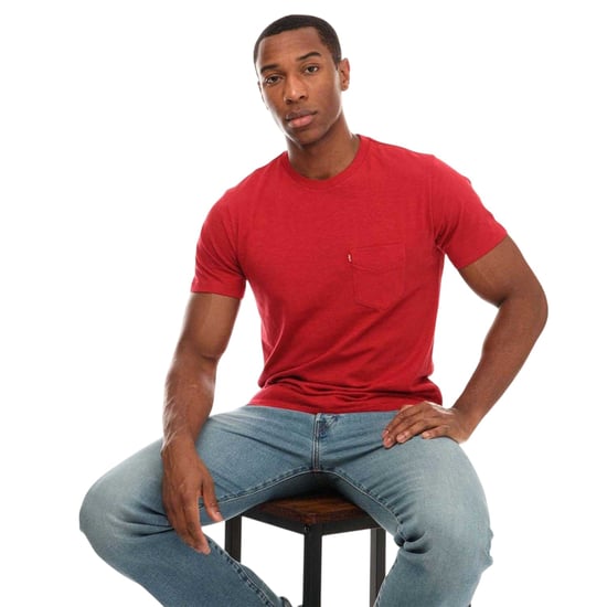 Levis - T-Shirt für Herren, Tasche (Rot) - Image 4