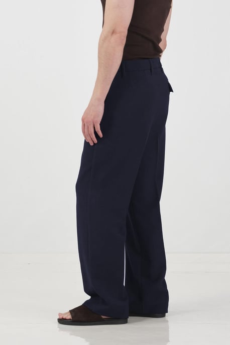 Herren Strickhose mit mittlerem Bund und geradem Bein - Image 4