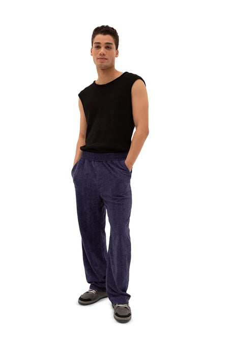 Herren gerade geschnittene Strickhose - Image 1