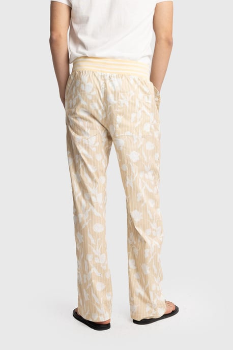 Herren Baumwoll Blumenmuster Strickhose - Image 3