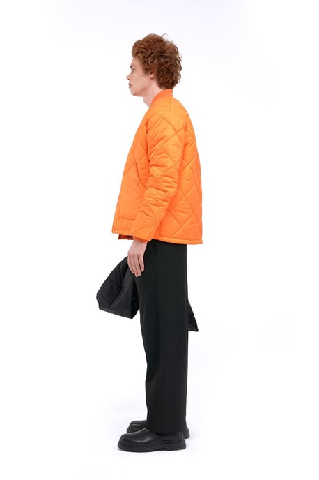Herren Strukturierte Pufferjacke - Image 2