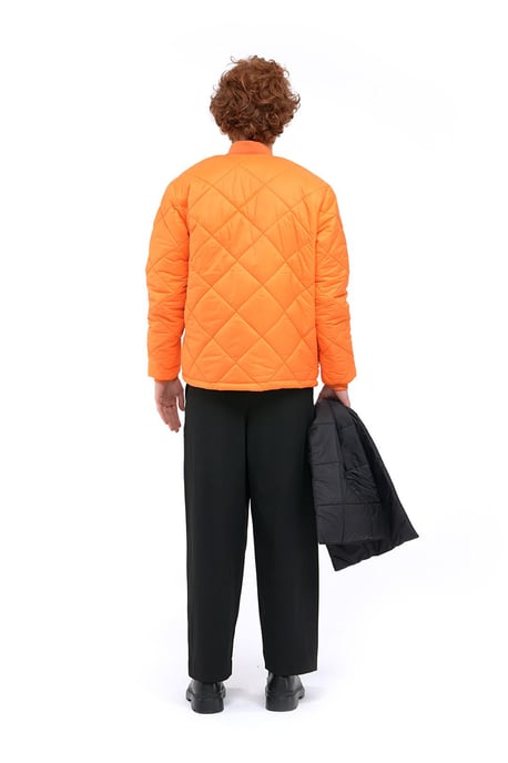 Herren Strukturierte Pufferjacke - Image 3
