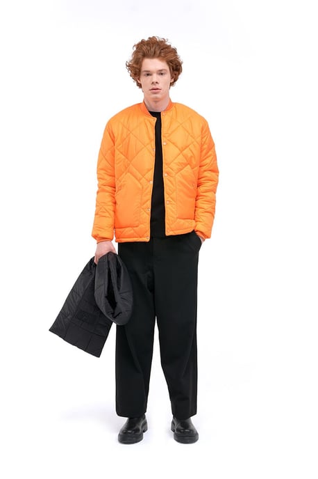 Herren Strukturierte Pufferjacke - Image 4