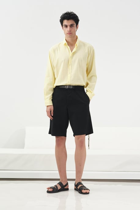 Herren Baumwoll-Popeline maßgeschneiderte Shorts - Image 2