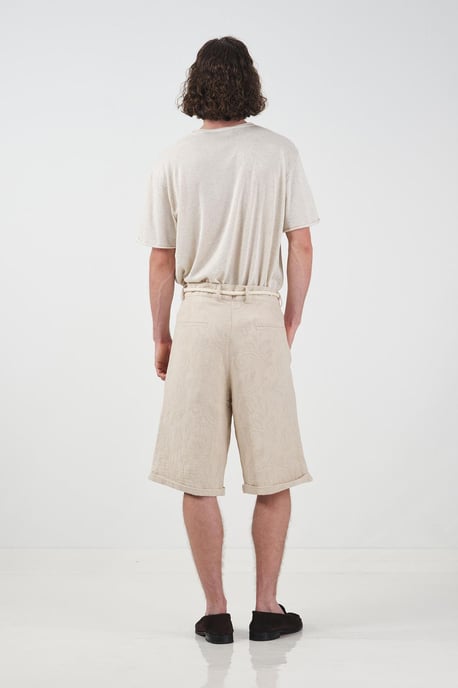 Herren Lange Relaxed Baumwollshorts - Image 3