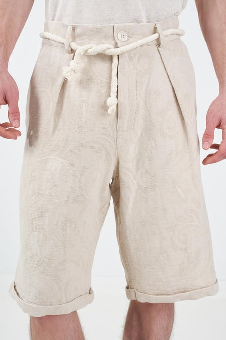 Herren Lange Relaxed Baumwollshorts - Image 5