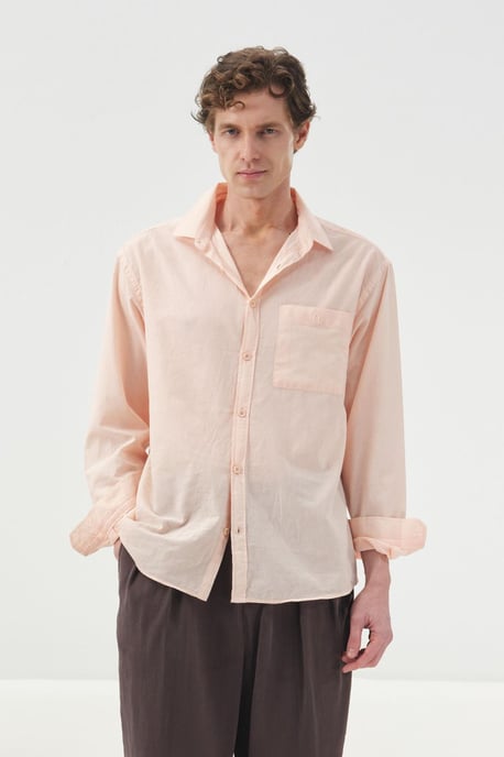 Herren Baumwoll-Popeline Regular-Fit Hemd - Image 4
