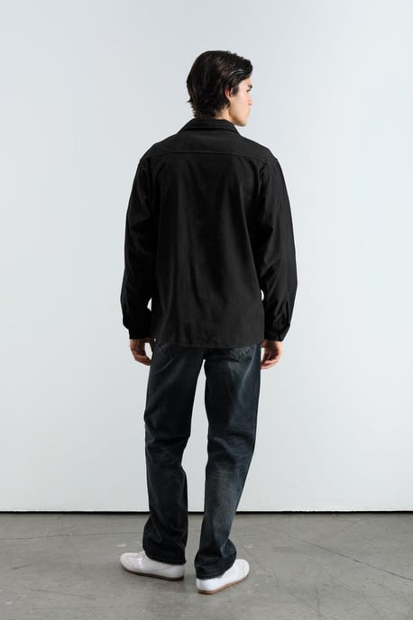 Herren Langarmhemd aus Kunstwildleder - Image 4
