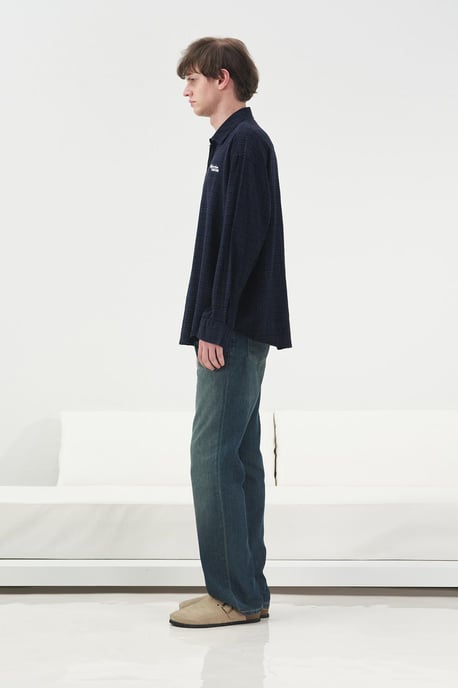 Herren Relaxed Fit Karierte Baumwollhemd - Image 2