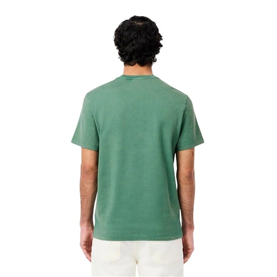 Lacoste - T-Shirt für Herren, Rundhalsausschnitt, Regulär (Grün) - Image 3