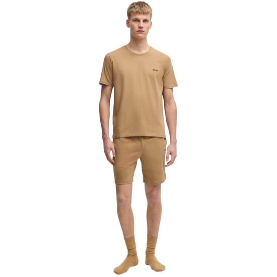 Boss - "Mixmatch" T-Shirt für Herren, Rundhalsausschnitt, kurzärmlig (Beige) - Image 5