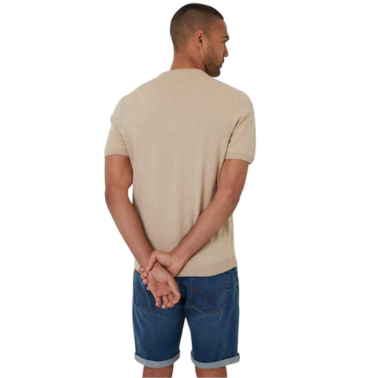 Threadbare - T-Shirt für Herren, Rundhalsausschnitt, Regulär (Beige) - Image 2