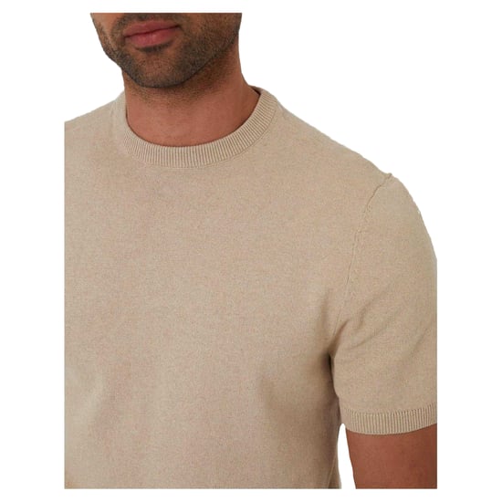 Threadbare - T-Shirt für Herren, Rundhalsausschnitt, Regulär (Beige) - Image 3
