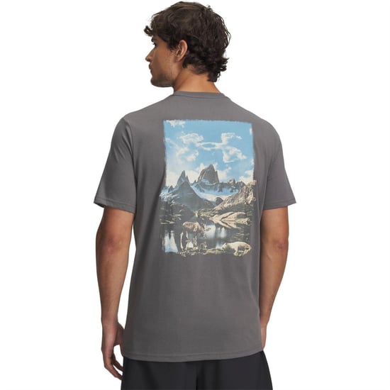 Under Armour - T-Shirt für Herren (Grün/Weiß) - Image 2