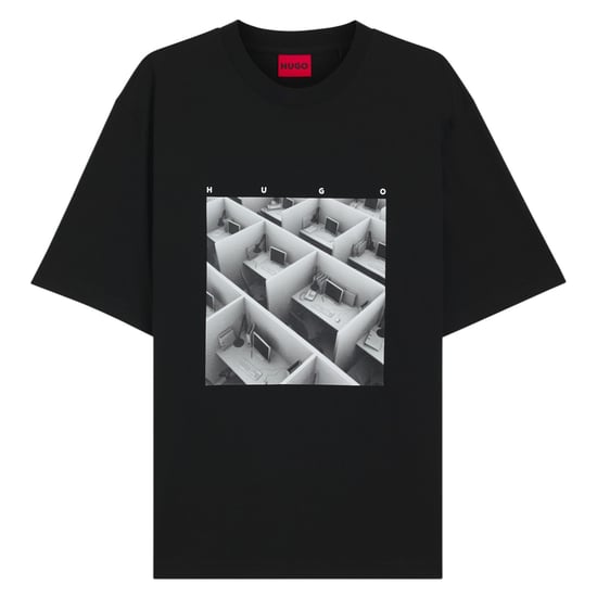 Hugo - "Dodger" T-Shirt für Herren (Schwarz) - Image 2