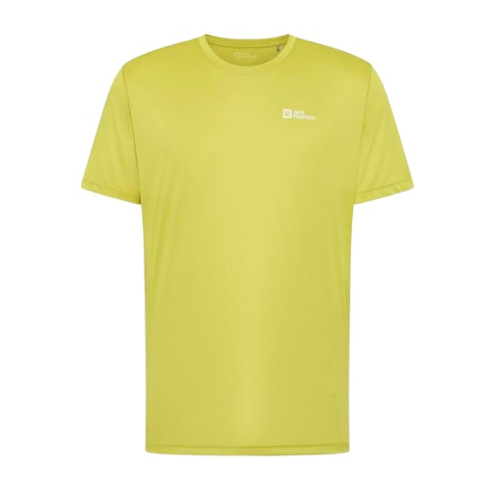 Jack Wolfskin - T-Shirt für Herren, Logo (Chartreuse) - Image 1