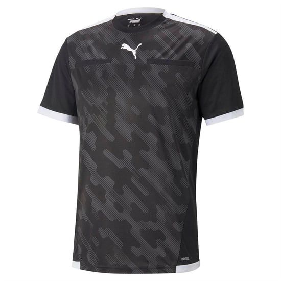 Puma - "TeamLIGA" Schiedsrichtertrikot für Herren (Schwarz) - Image 1