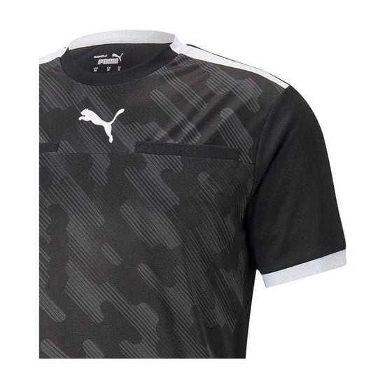 Puma - "TeamLIGA" Schiedsrichtertrikot für Herren (Schwarz) - Image 3