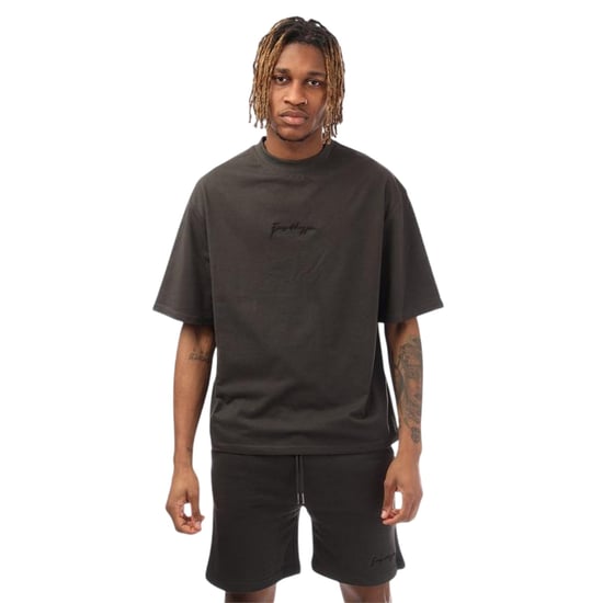 Hype - T-Shirt für Herren, Logo, Übergroß (Schwarz) - Image 1