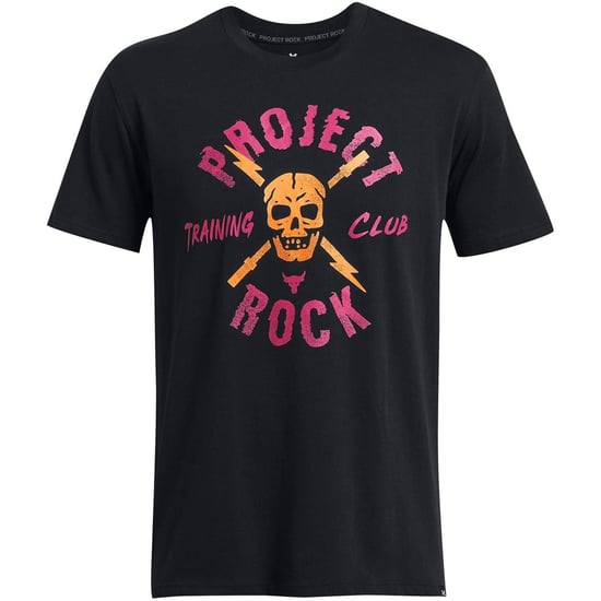 Under Armour - "Project Rock" T-Shirt für Herren (Schwarz) - Image 1
