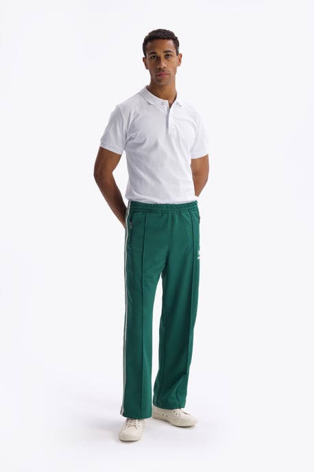 Herren gestreifte weite Strickhosen - Image 2