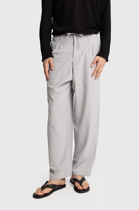 Herren Baumwolle Weite-Hosen Strickpants - Image 5