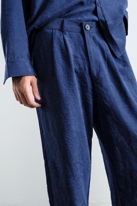 Herren Strickhose mit weitem Bein und mittlerer Taille - Image 2