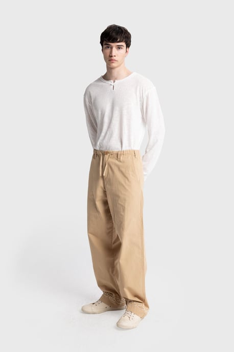 Herren Baumwoll-Popelineweite Beinhosen - Image 1