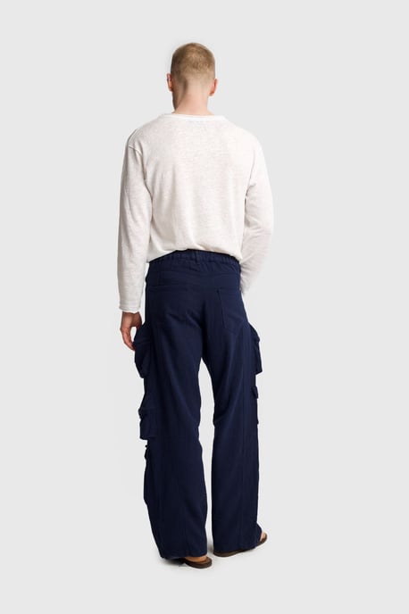 Herren Mid-Waist Weite Strickhose - Image 2