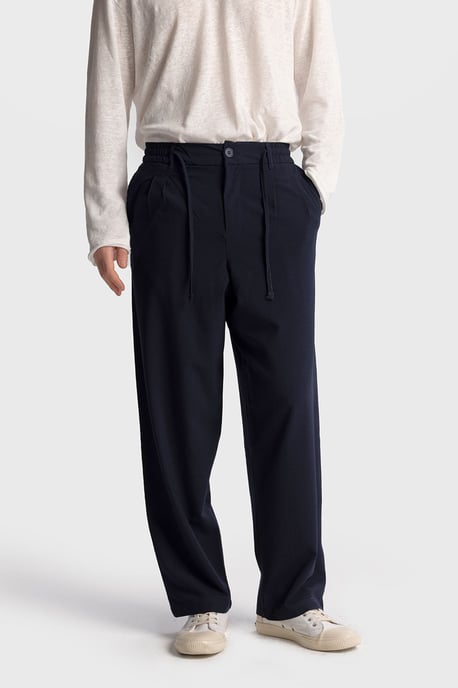Herren Baumwolle Weite-Hosen Strickpants - Image 2