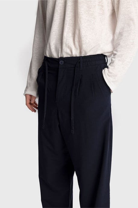 Herren Baumwolle Weite-Hosen Strickpants - Image 3