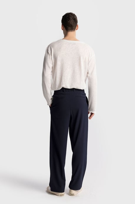 Herren Baumwolle Weite-Hosen Strickpants - Image 5