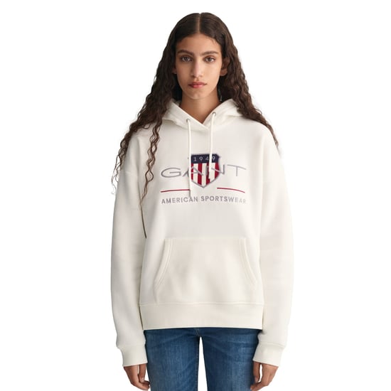 Gant Archive Shield Hoodie Sweatshirt - Image 4