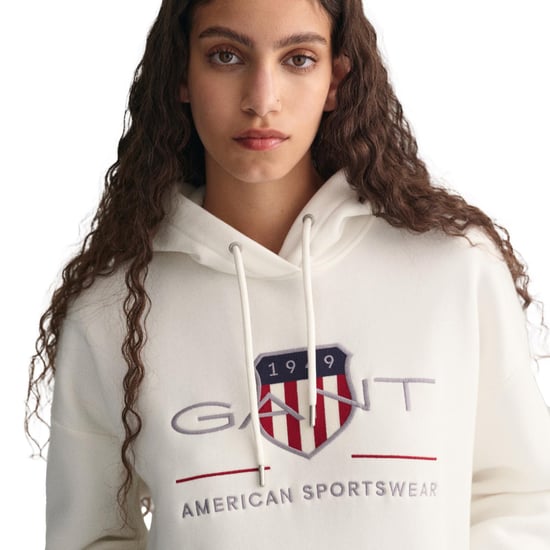 Gant Archive Shield Hoodie Sweatshirt - Image 6