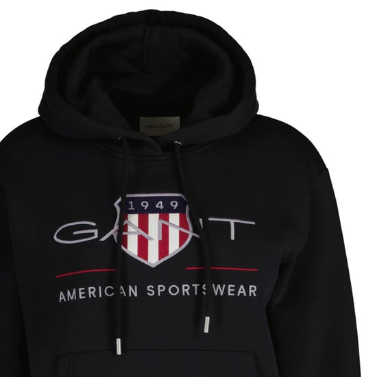 Gant Archive Shield Hoodie Sweatshirt - Image 2