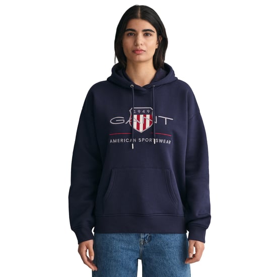 Gant Archive Shield Hoodie Sweatshirt - Image 4
